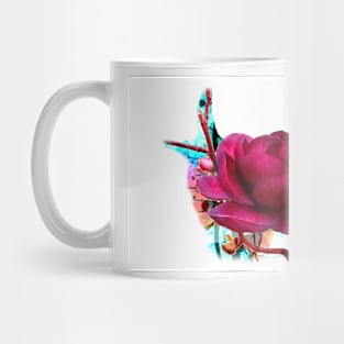 Magnolia Abstract Mug